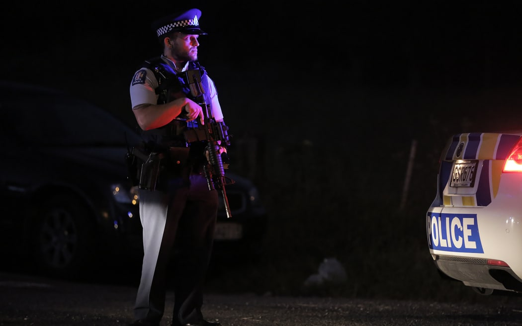 An image from the scene near Kawerau early on Thursday.