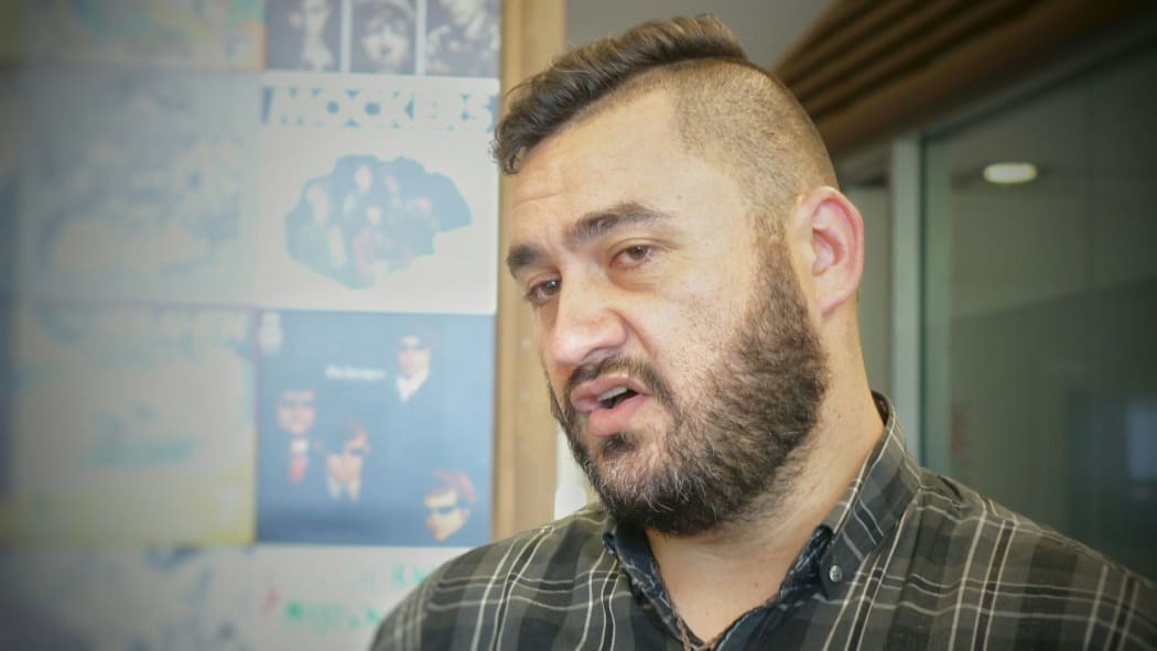 Māori artist Tama Waipara.