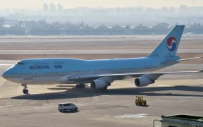 A Korean Air plane