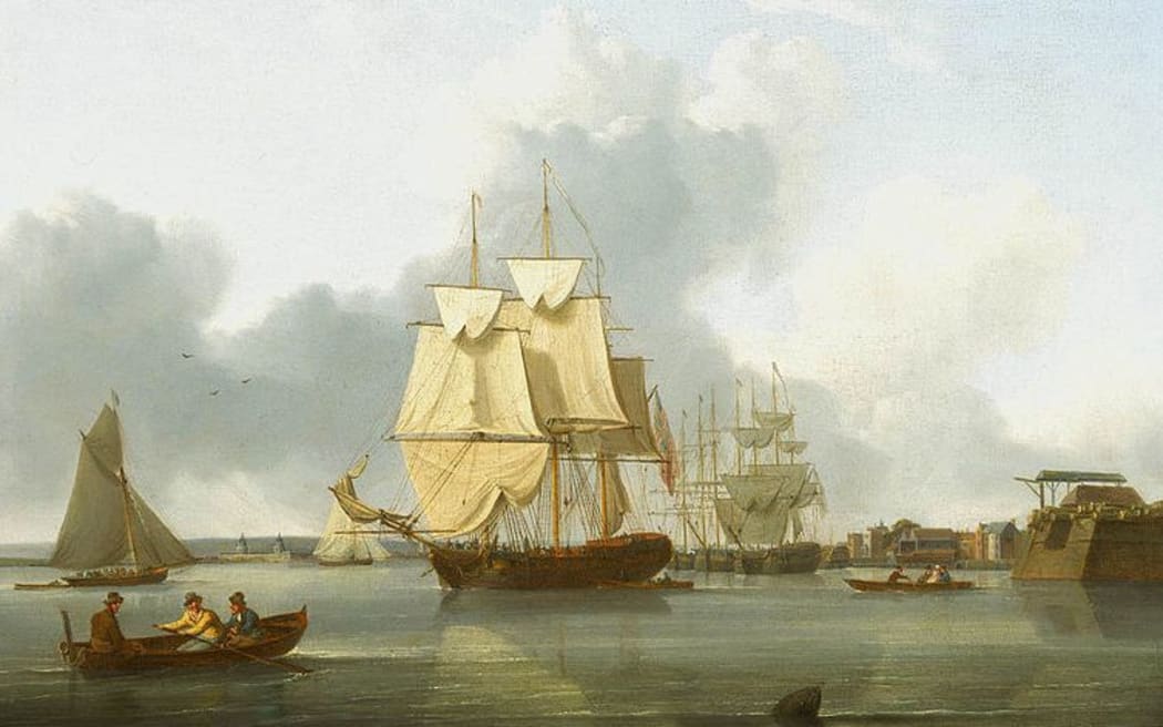 Trading nation:British investors hope to make fortunes from the new world.