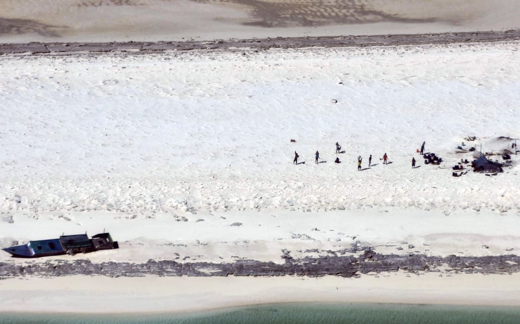 Australian Border Force (ABF) alerted AMSA to the stranded group after one of its aircraft identified people in distress as part of a planned surveillance mission.