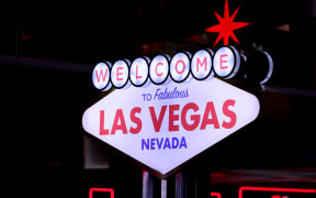 The welcome to Las Vegas sign