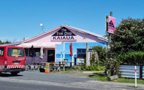A shop in Kaiaua.