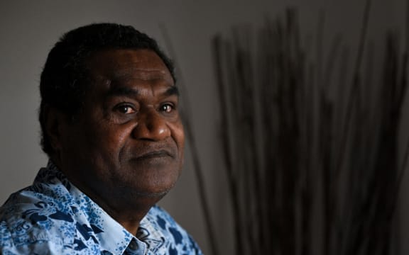Kanak pro-independence leader Christian Tein, head of the CCAT (Cellule de Coordination des Actions de Terrain), poses prior a press conference in Montpellier, Southern France, on June 18, 2025. On June 12, 2025, a French court freed independence leader Christian Tein, from the overseas territory of New Caledonia, who had been detained for a year over deadly riots in 2024. Christian Tein, who hails from from the indigenous Kanak group, was charged and incarcerated over the rioting on the Pacific archipelago in May last year that left more than a dozen dead. He has been held in custody in eastern France since June 2024 but has always denied accusations of instigating the violence and sees himself as a political prisoner.