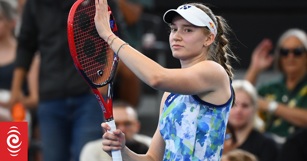 Tennis: Red-hot Rybakina resists Sabalenka to reign at Australian Open