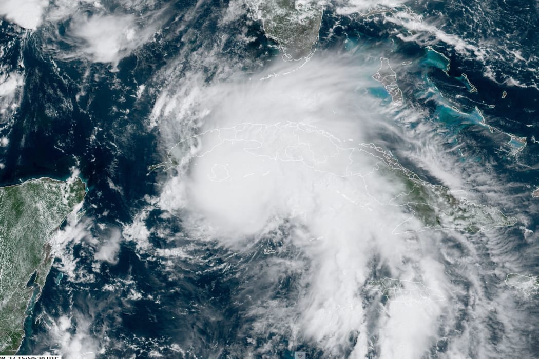Hurricane Ida on August 27, 2021.