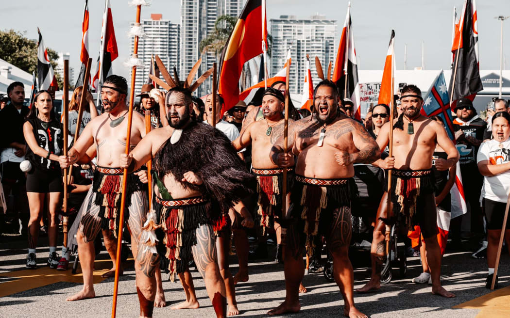 Cultures came together for the Gold Coast Hīkoi mō te Tiriti on the weekend.