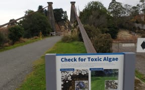 The historic Clifden Suspension Bridge on the Lower Waiau River