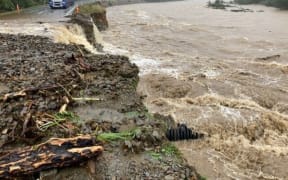 Roads around Buller are impassable after heavy rains.