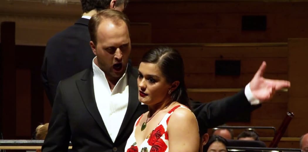 Richard Šveda (Don Giovanni) and Natasha Wilson (Zerlina)