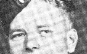 Portrait of Warrant Officer J.K. Stellin, from The Weekly news issue 25 October 1944, page 24.