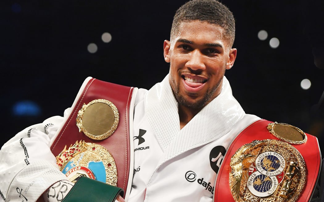 Anthony Joshua holds numerous world titles.