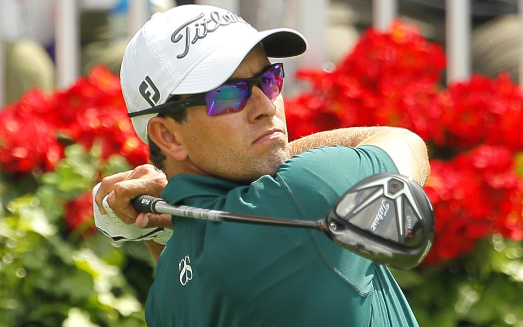 Australian golfer Adam Scott