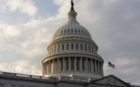 WASHINGTON, DC - NOVEMBER 09: The U.S. Capitol is seen on the 40th day of a government shutdown on November 9, 2025 in Washington, DC. The Senate convened for a rare Sunday session in an attempt to end the government shutdown.   Anna Rose Layden/Getty Images/AFP (Photo by Anna Rose Layden / GETTY IMAGES NORTH AMERICA / Getty Images via AFP)