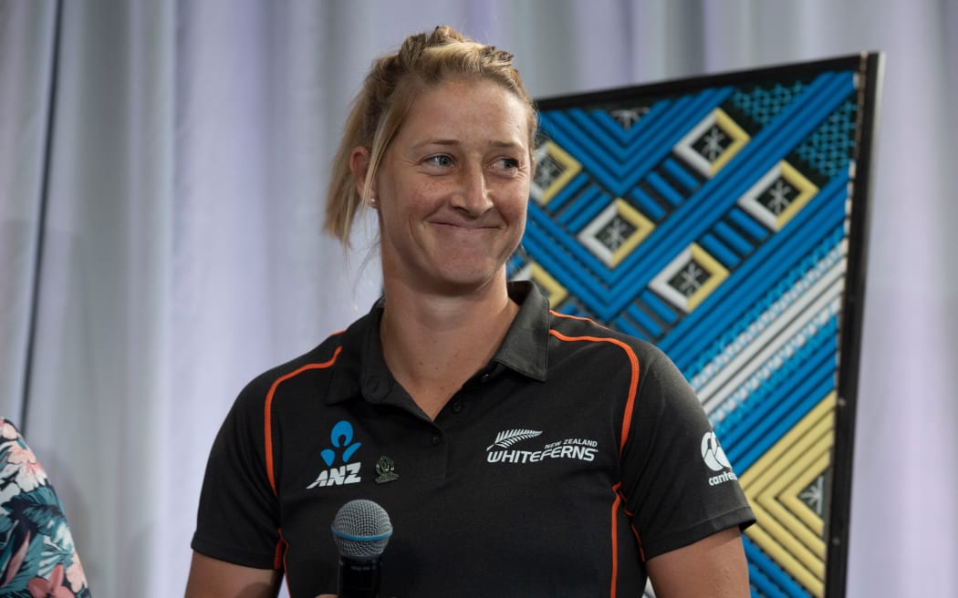 White Ferns captain Sophie Devine.