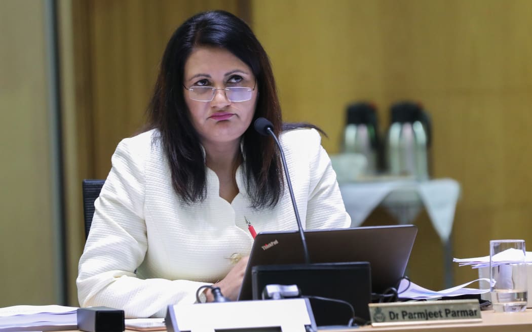 National MP Parmjeet Parmar chairing a Committee