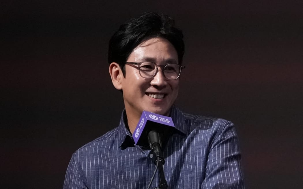 Lee Sun-kyun at the 2023 New York Asian Film Festival opening night on 14 July.   (Photo by John Nacion / GETTY IMAGES NORTH AMERICA / Getty Images via AFP)