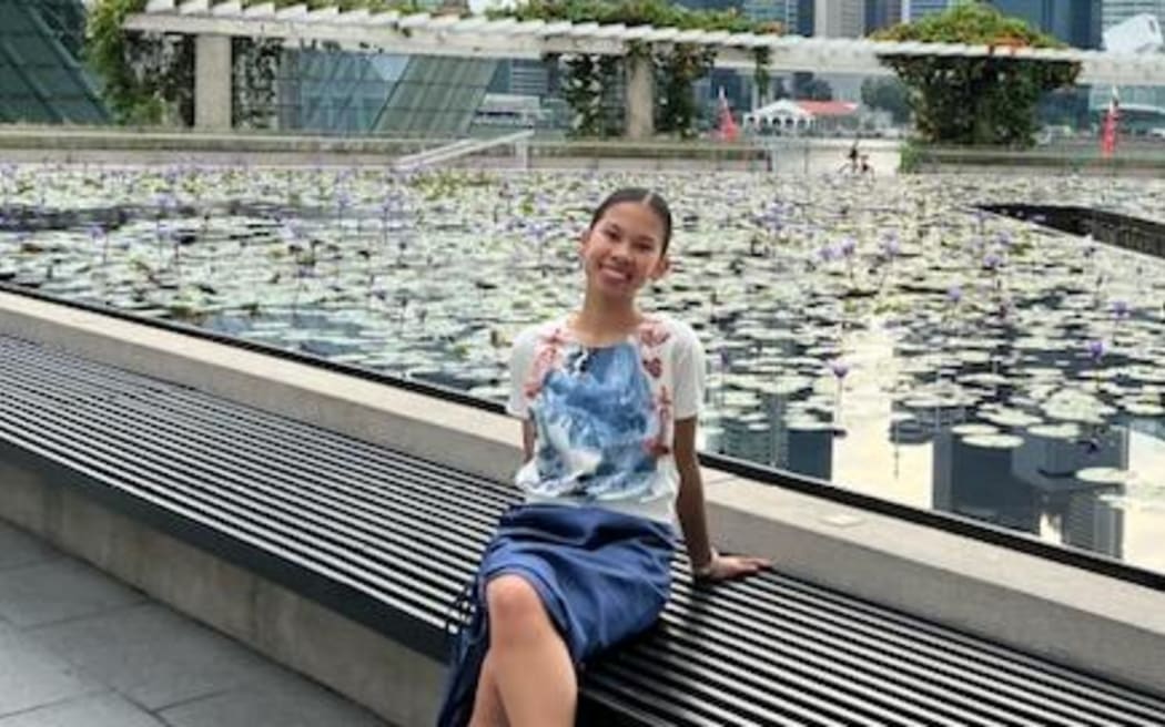 Isabelle Aduna says her project aims to reduce the environmental impact of solar energy production and the waste generated by food systems.