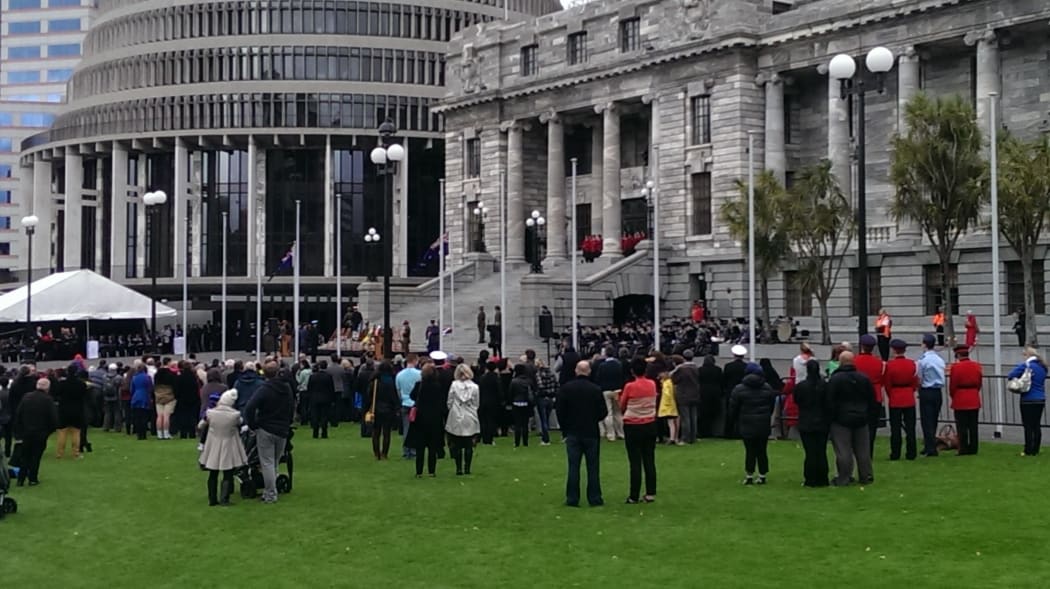 The service at Parliament.