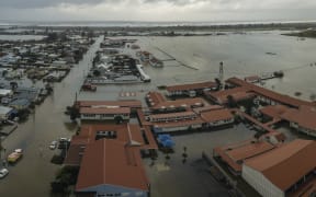 Buller High School and Westport houses were awash.