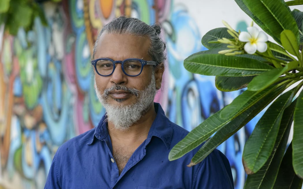 Shehan Karunatilaka.
Author.