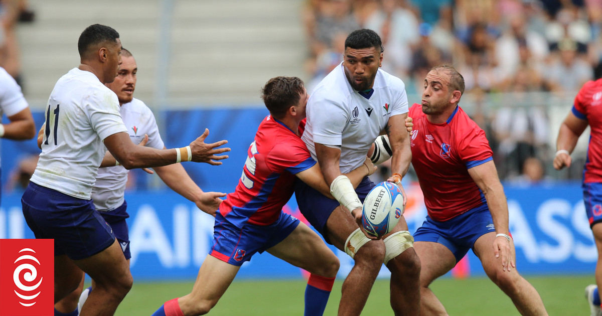 Rugby World Cup 2023: Manu Samoa claim win over Chile | RNZ News