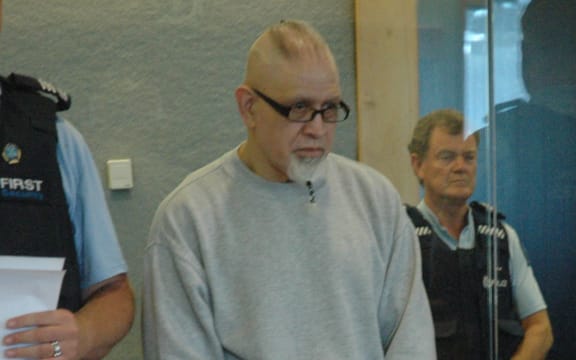 Malcolm Rewa in the dock at the High Court in Auckland in December 2017.