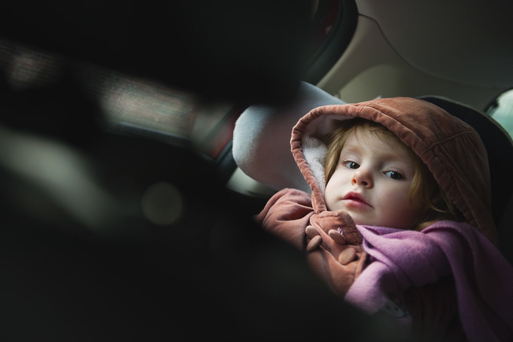 Plunket recommends that children under two be seated in a reverse-facing car seat.