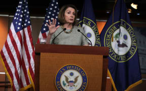 Democratic leader in the US House of Representatives, Congresswoman Nancy Pelosi