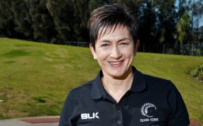 Silver Ferns assistant coach Yvette McCausland-Durie