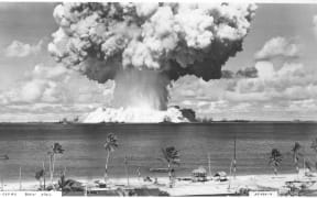 Bikini Atoll test "BAKER" in 1946