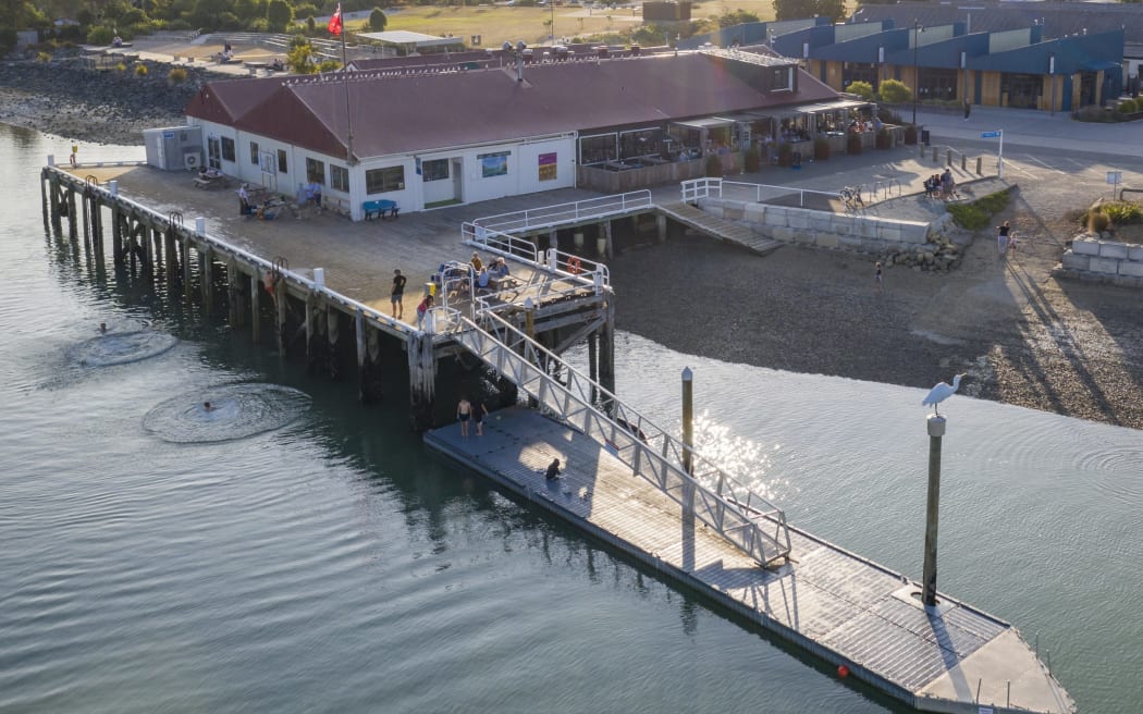 Wharf-goers in Māpua will still be able to jump into the water after a council bylaw was fixed.