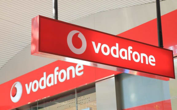 Vodafone sign