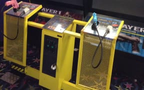 An image of the game :"Time crisis 3"