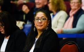 Gail Parata while coaching the Pulse in 2021.