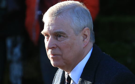 Britain's Prince Andrew, Duke of York, arrives to attend a church service at St Mary the Virgin Church in Hillington, Norfolk, eastern England, on January 19, 2020.