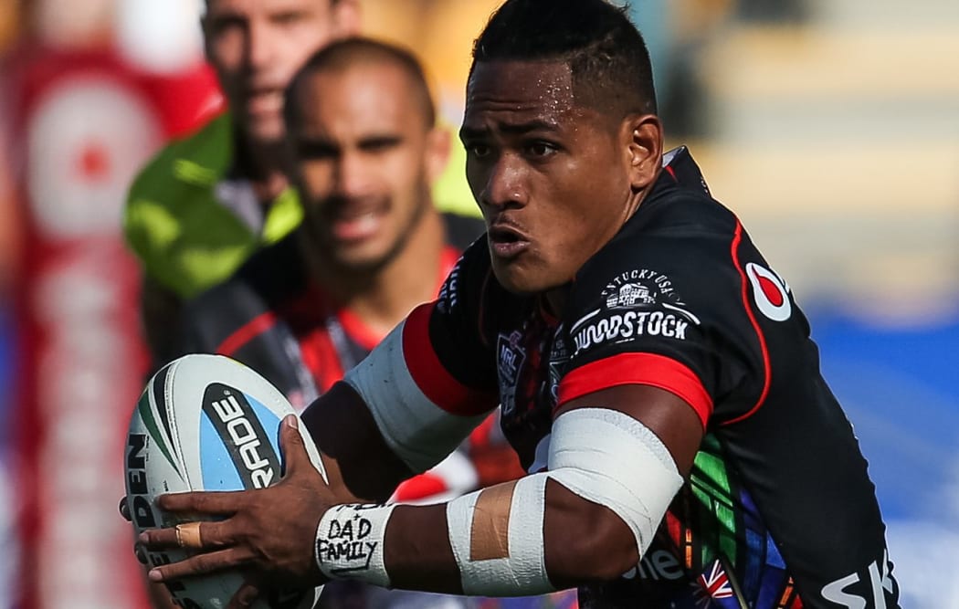 Warriors centre Solomone Kata is one of five rookies in the Kiwis train-on squad.