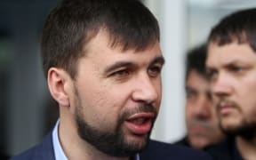 Donetsk leader Denis Pushilin.