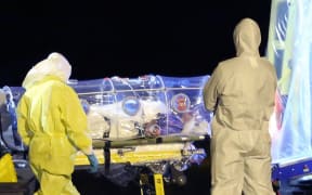 Spanish priest Manuel Garcia Viejo died shortly after being transferred to a Madrid hospital.