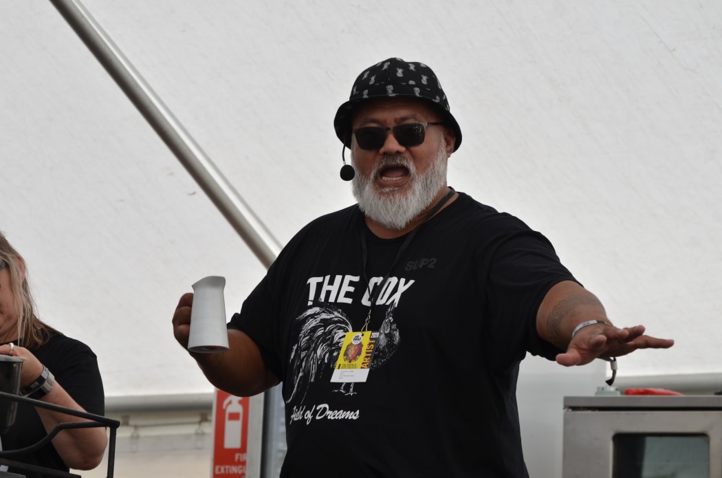 David Fane's cooking workshop at WOMAD 2020