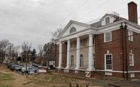 The Phi Kappa Psi fraternity house on the University of Virginia campus in 2014.