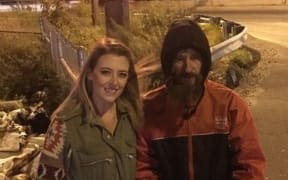 Kate McClure (left) and homeless man Johnny Bobbitt pleaded guilty in federal court