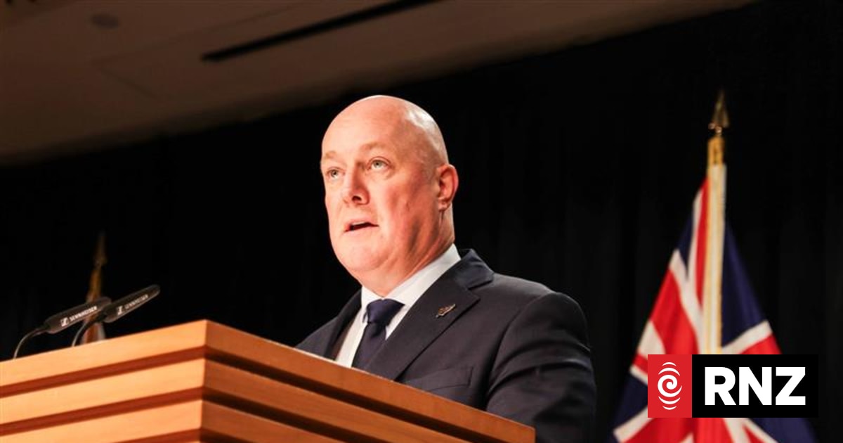 Watch: Christopher Luxon faces questions about Iran, fuel and polls | RNZ