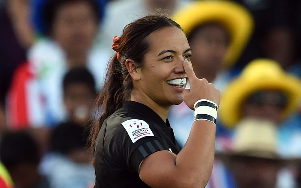 New Zealand sevens player Stacey Waaka.