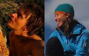 Czech trampers Ondrej Petr and Pavlina Pizova