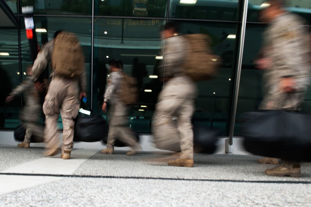 New Zealand troops leave for Australia