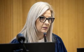 An inquest into the March 15th Terror attack is into its second day in the Christchurch District Court. Pictured: Deputy Chief Coroner Brigitte Windley 25 October 2023 New Zealand Herald Photograph by George Heard
