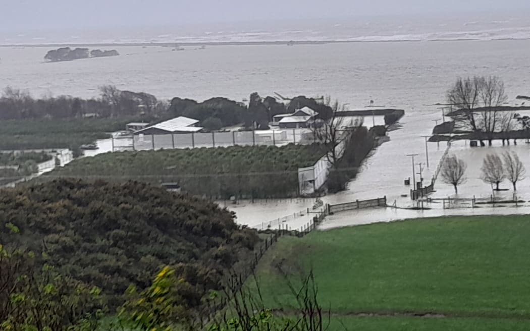 The Limery in Wairoa has been devastated by flooding.