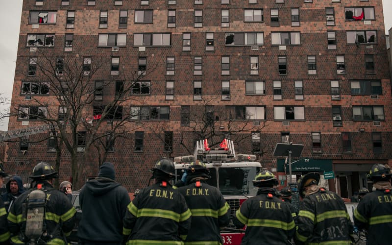 New York City apartment building fire kills 19, injures dozens ...