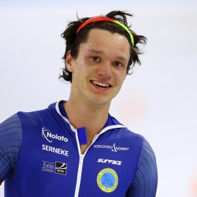 Swedish speed skater Nils van der Poel
